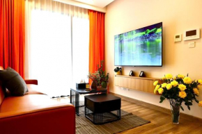 Haven Park Ecopark Homestay 2 phòng ngủ tầng cao view sông, có bồn tắm